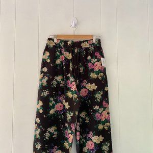 Urban Outfitters Floral Jogger Pants